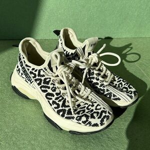 Steve Madden Women’s Maxima Sneakers Leopard Print